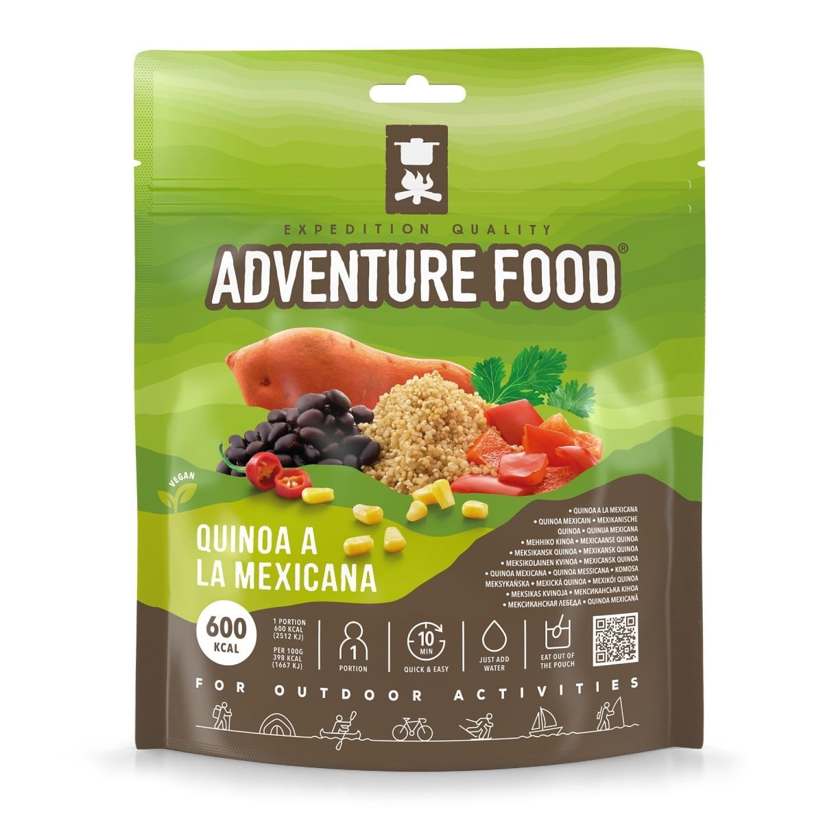 Έτοιμο Γεύμα Adventure Food Quinoa a la Mexicana 150gr | www.lightgear.gr