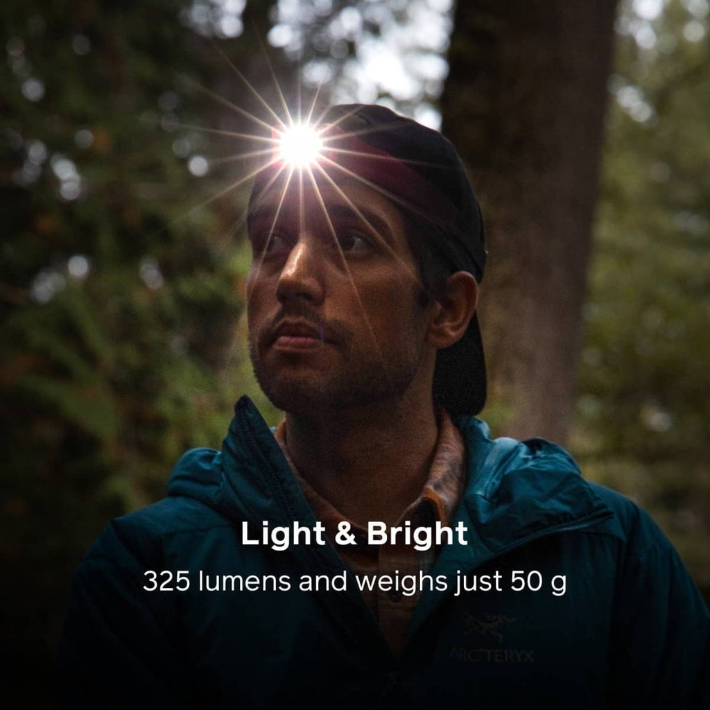 Επαναφορτιζόμενος Φακός Κεφαλής Biolite HeadLamp Yellow 325 | www.lightgear.gr