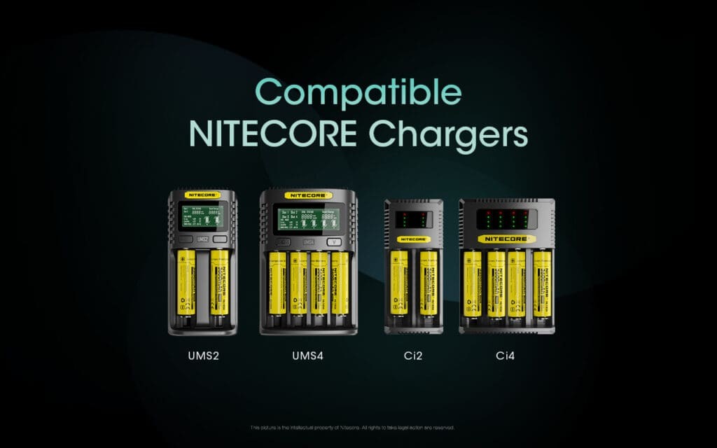 Επαναφορτιζόμενη Μπαταρία Nitecore NL1836 3600mAh 3,6V | www.lightgear.gr