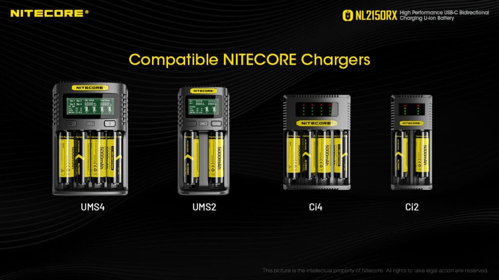 Επαναφορτιζόμενη Μπαταρία Nitecore 21700 NL2150RX 5000mAh 3,6V | www.lightgear.gr
