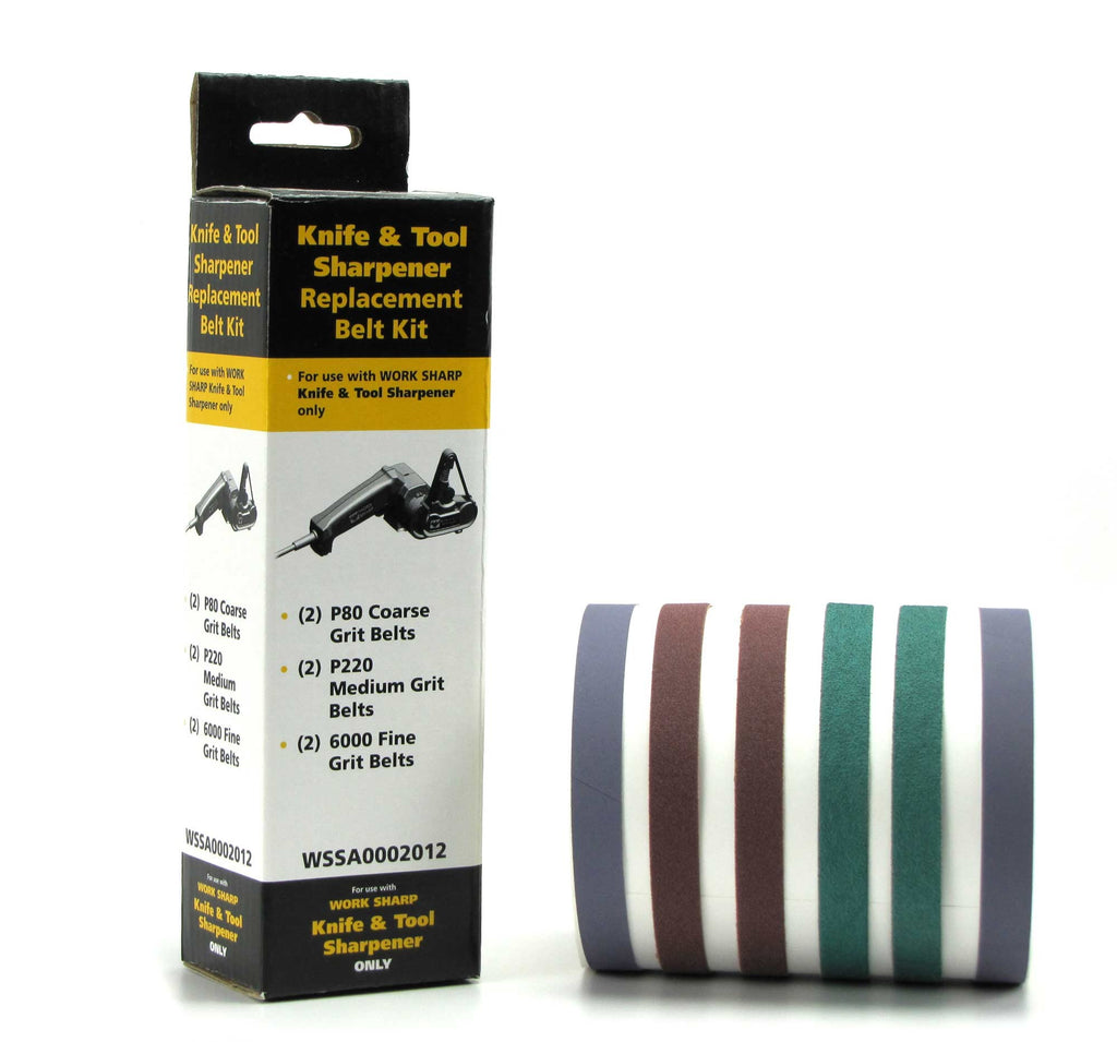 Σετ Ανταλλακτικοί Ιμάντες P80 / P220 / P6000 Work Sharp για WSKTS & WSKTS2 6Τεμ | www.lightgear.gr