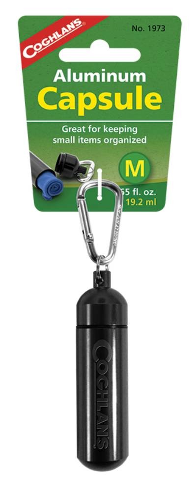Κάψουλα Αλουμινίου Coghlans με Carabiner M | www.lightgear.gr