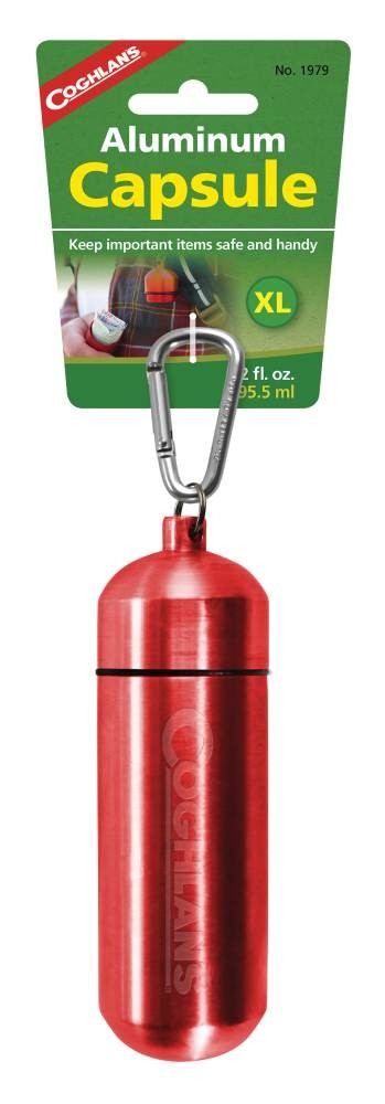 Κάψουλα Αλουμινίου Coghlans με Carabiner XL | www.lightgear.gr
