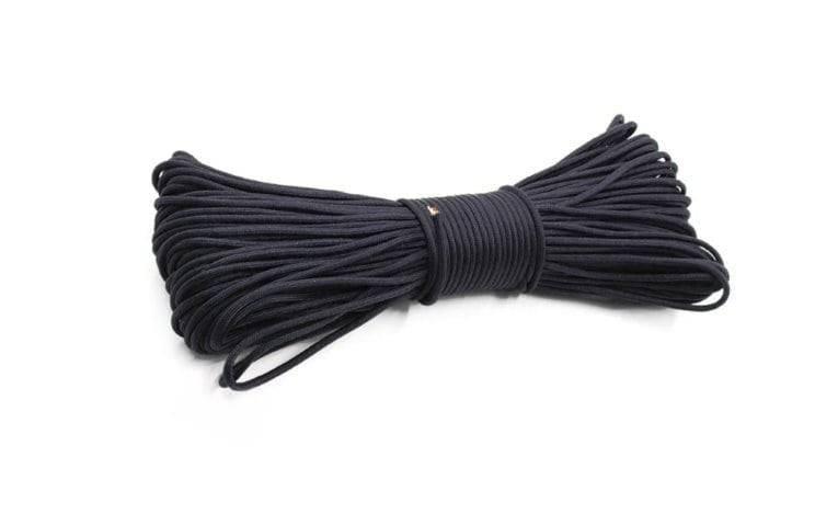 Σκοινί Paracord Origin Outdoors Με Προσάναμμα 4mm/30m Μαύρο | www.lightgear.gr