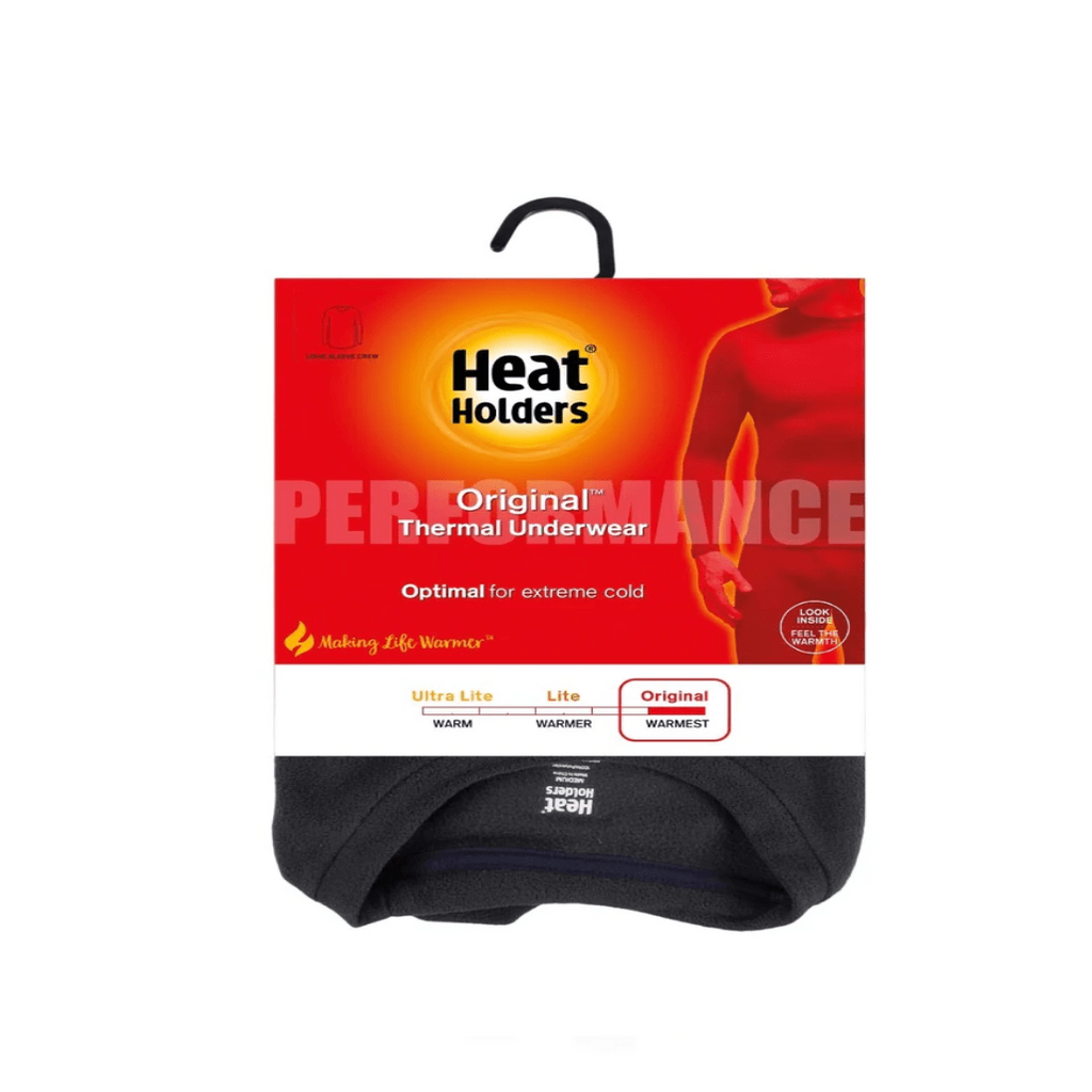Ισοθερμική Μακρυμάνικη Μπλούζα Ανδρική Heat Holders XX-Warm Μαύρο | www.lightgear.gr