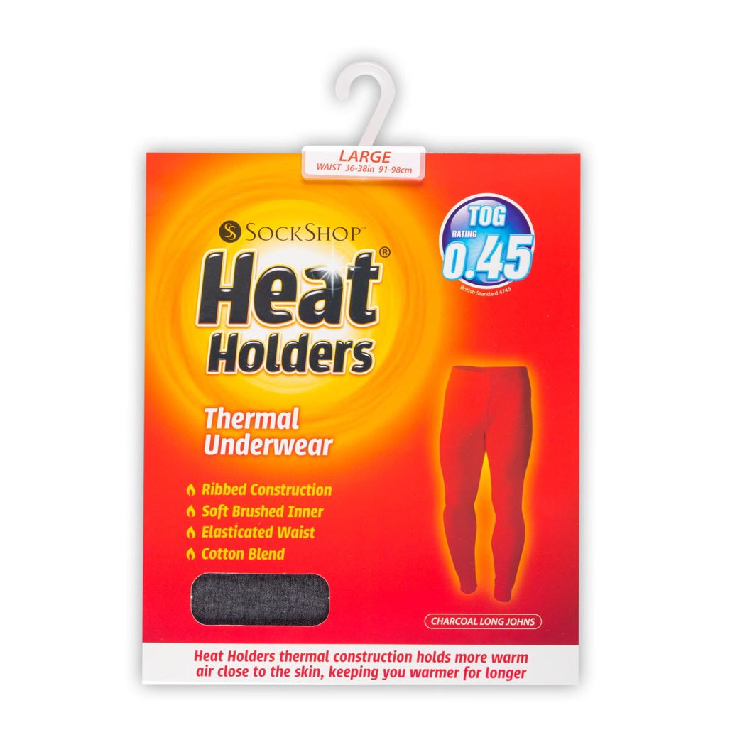 Ισοθερμικό Παντελόνι Ανδρικό Heat Holders Long Johns Γκρι | www.lightgear.gr