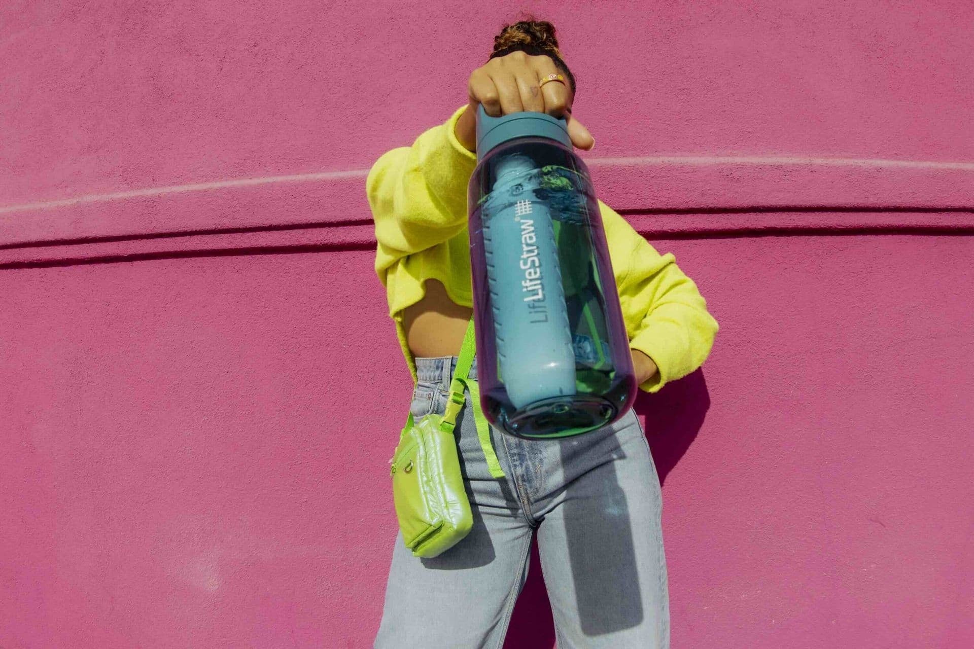 Παγούρι με Φίλτρο Νερού LifeStraw Go 1000ml Laguna Teal | www.lightgear.gr