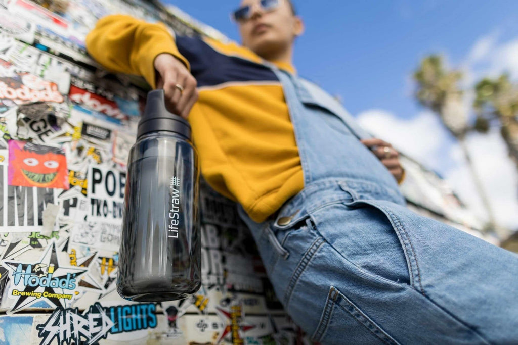 Παγούρι με Φίλτρο Νερού LifeStraw Go 1000ml Nordic Noir | www.lightgear.gr