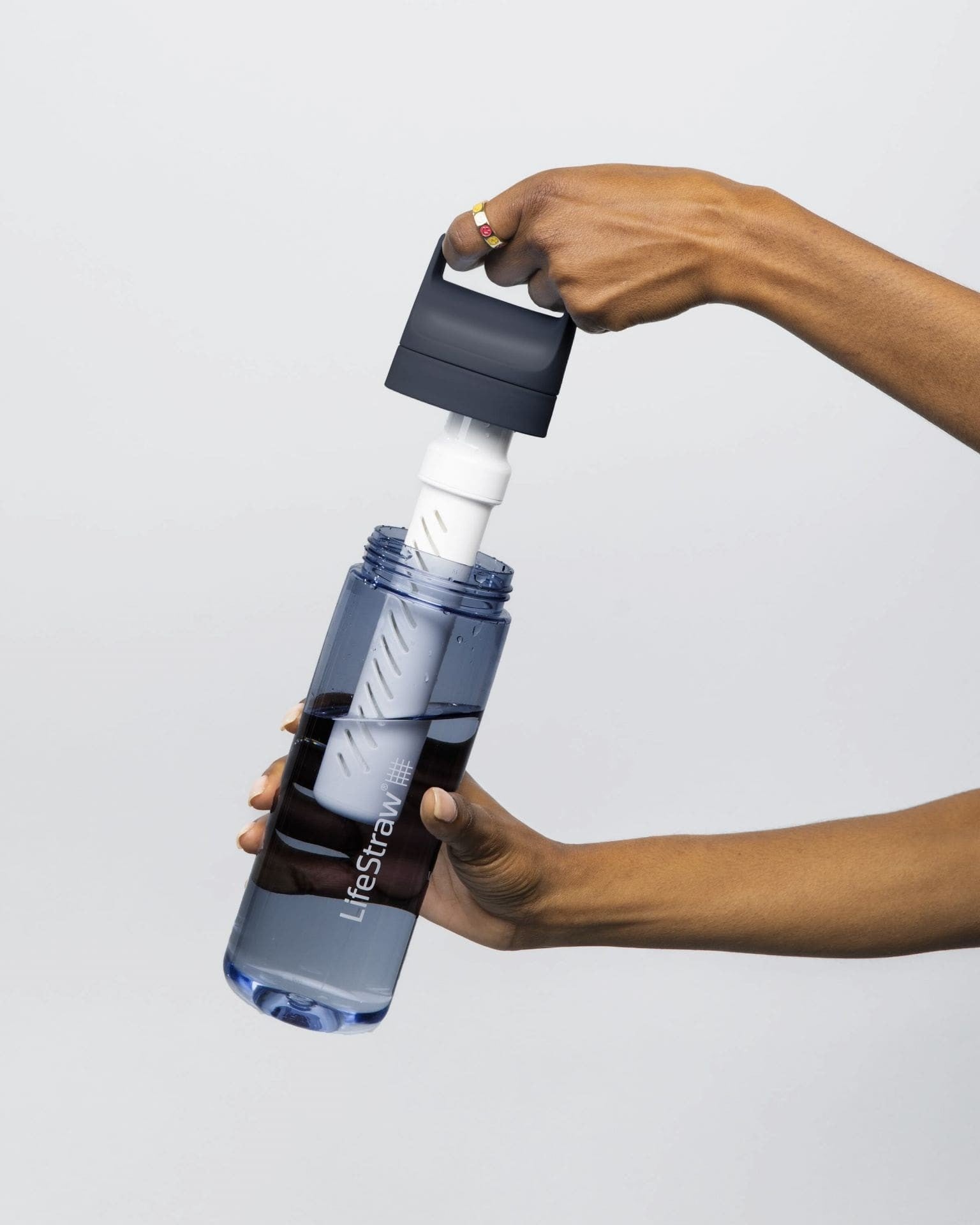 Παγούρι με Φίλτρο Νερού LifeStraw Go 650ml Aegean Sea | www.lightgear.gr