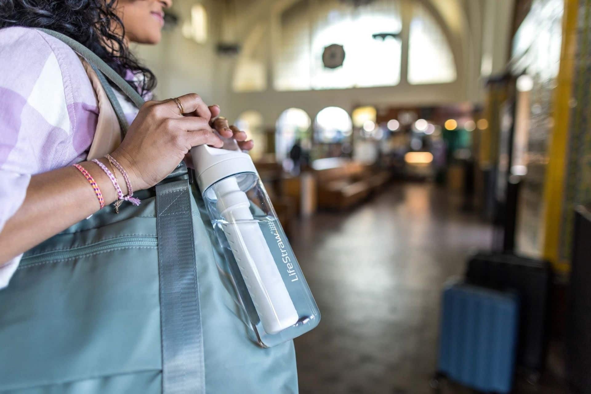 Παγούρι με Φίλτρο Νερού LifeStraw Go 650ml Icelandic Blue | www.lightgear.gr