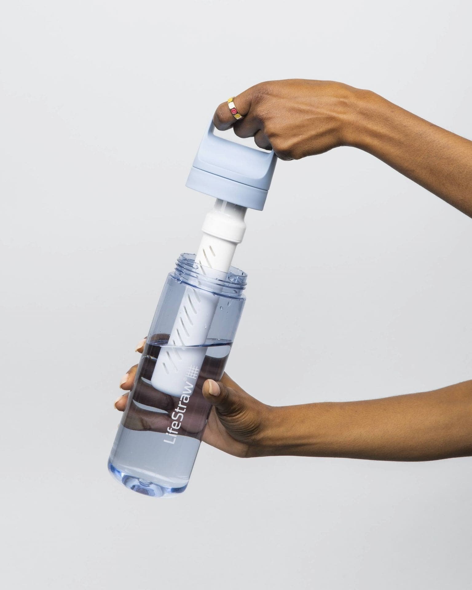 Παγούρι με Φίλτρο Νερού LifeStraw Go 650ml Icelandic Blue | www.lightgear.gr