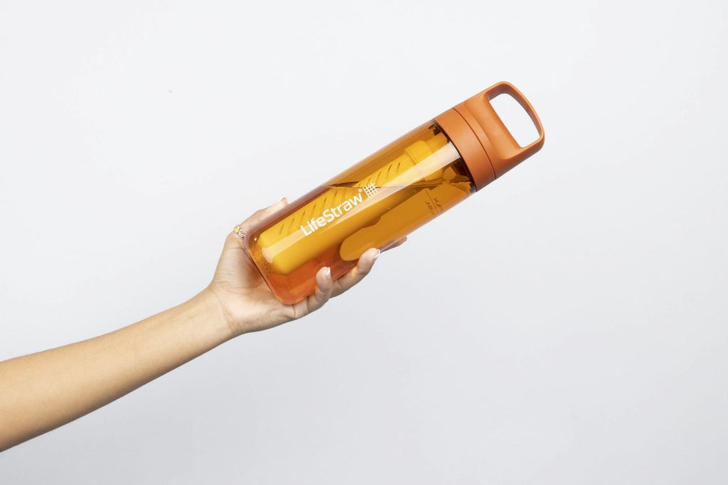 Παγούρι με Φίλτρο Νερού LifeStraw Go 650ml Kyoto Orange | www.lightgear.gr