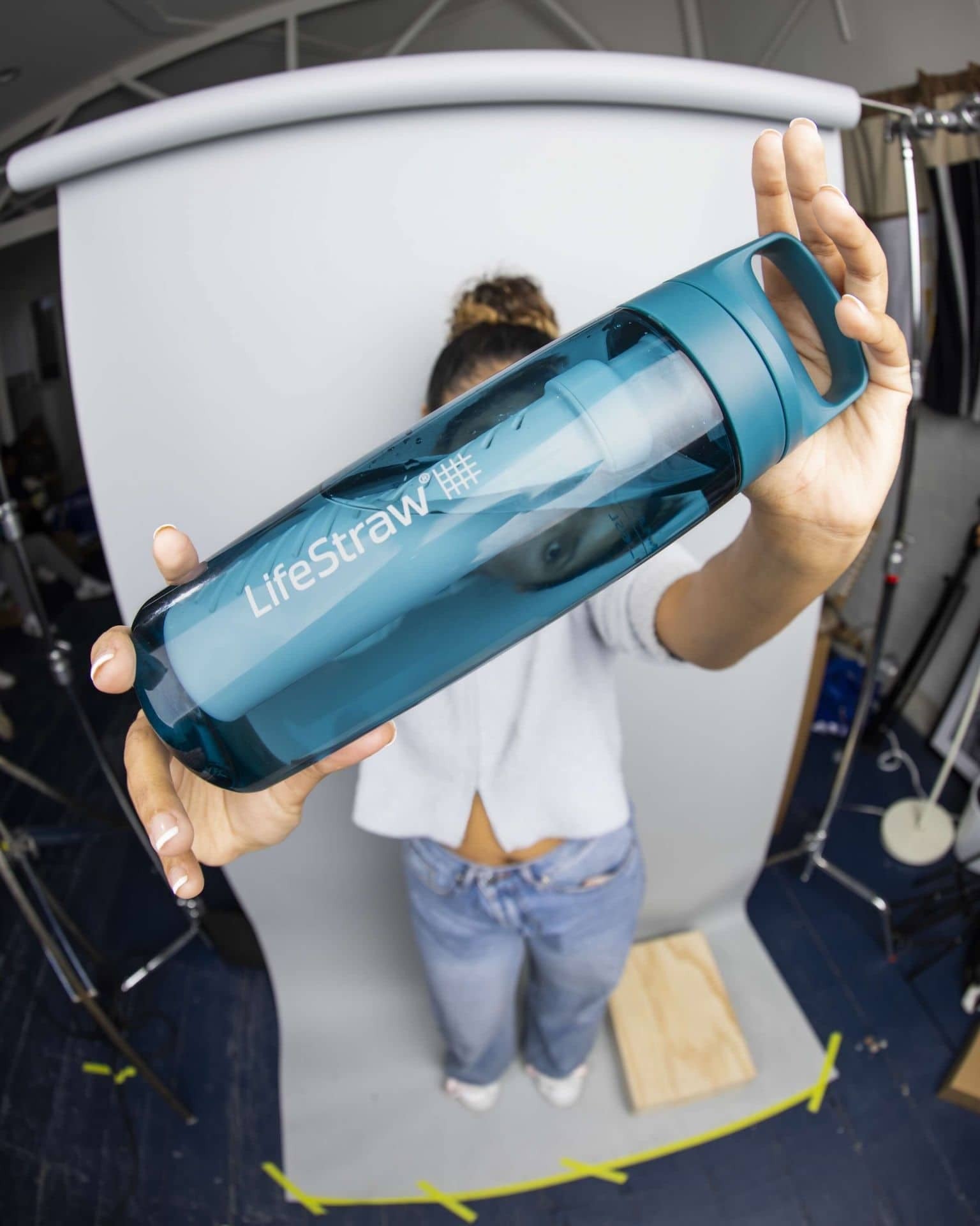 Παγούρι με Φίλτρο Νερού LifeStraw Go 650ml Laguna Teal | www.lightgear.gr