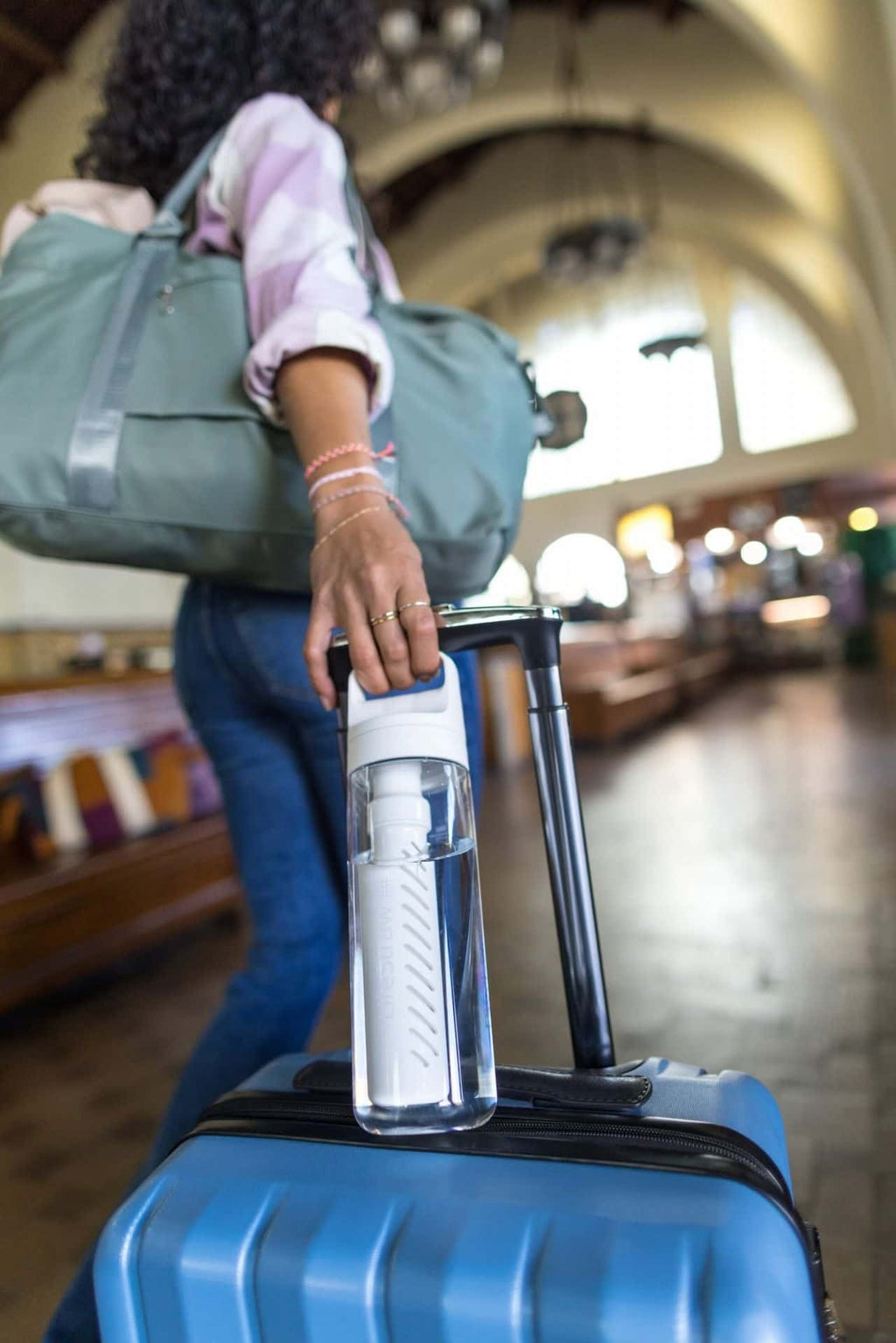 Παγούρι με Φίλτρο Νερού LifeStraw Go 650ml Polar White | www.lightgear.gr