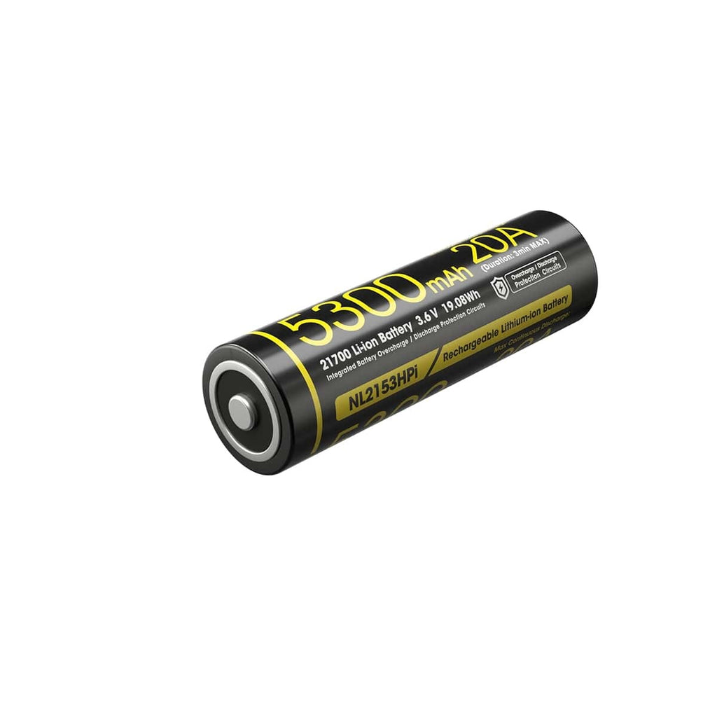 Επαναφορτιζόμενη Μπαταρία Nitecore 21700 NL2153HPi 5300mAh 3,6V | www.lightgear.gr
