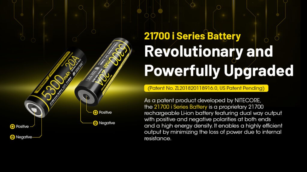 Επαναφορτιζόμενη Μπαταρία Nitecore 21700 NL2153HPi 5300mAh 3,6V | www.lightgear.gr