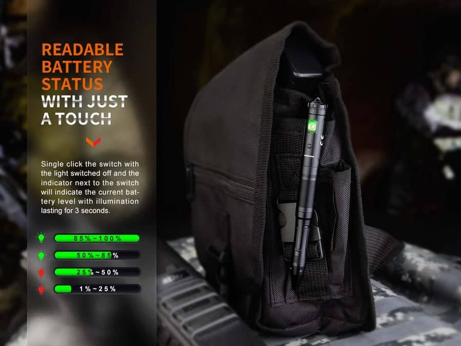 Στυλό Tactical Penlight Fenix T6 | www.lightgear.gr