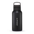 Ανοξείδωτο Παγούρι με Φίλτρο Νερού LifeStraw Go Steel 1000ml Nordic Noir | www.lightgear.gr
