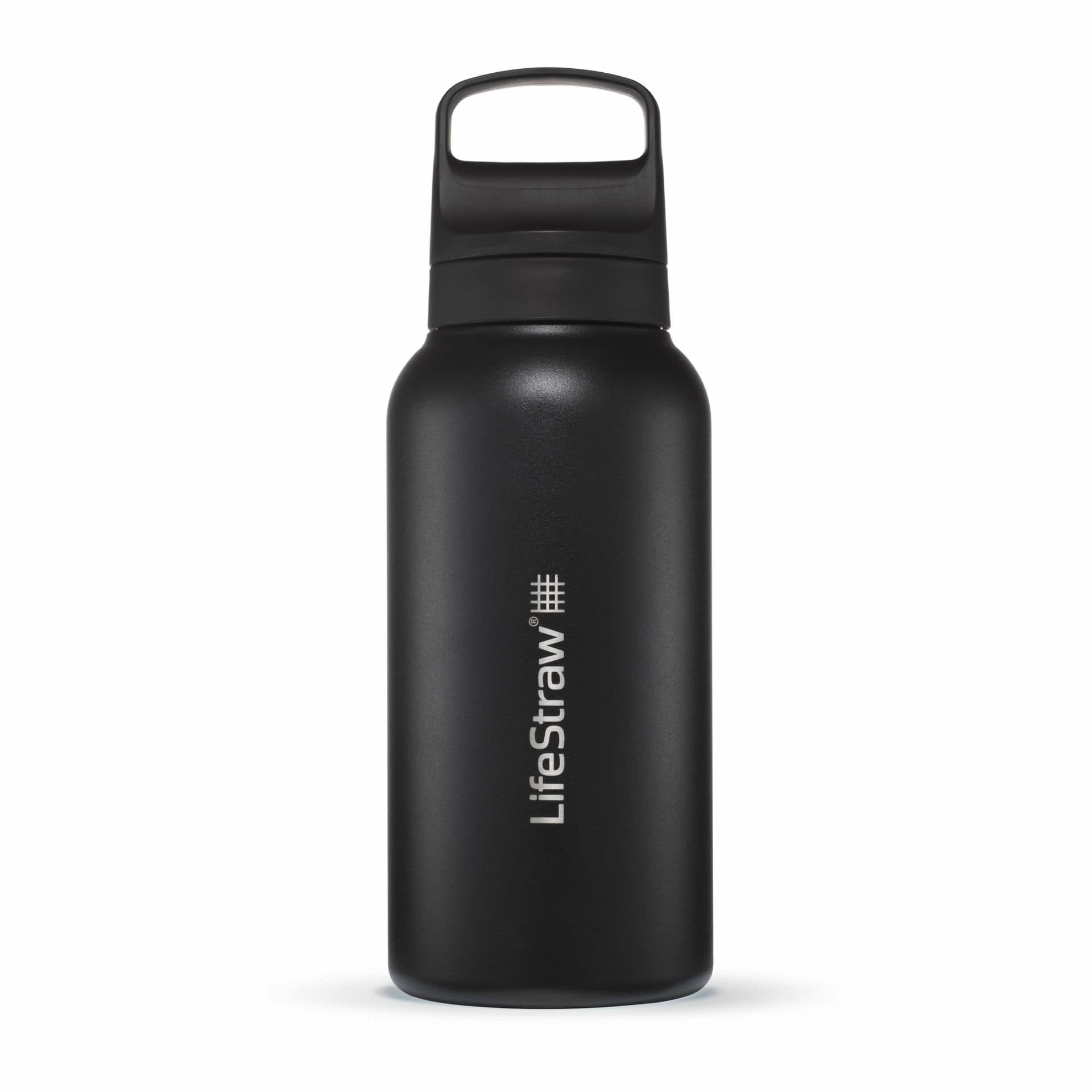 Ανοξείδωτο Παγούρι με Φίλτρο Νερού LifeStraw Go Steel 1000ml Nordic Noir | www.lightgear.gr