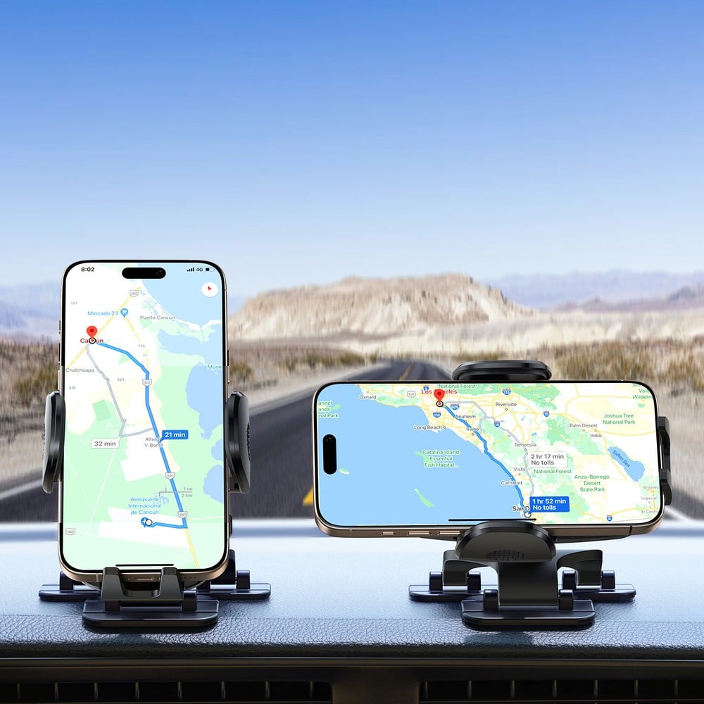 Clamp Car Holder Joyroom JR-ZS259 με Τρία Ρυθμιζόμενα Πόδια Μαύρο | www.lightgear.gr