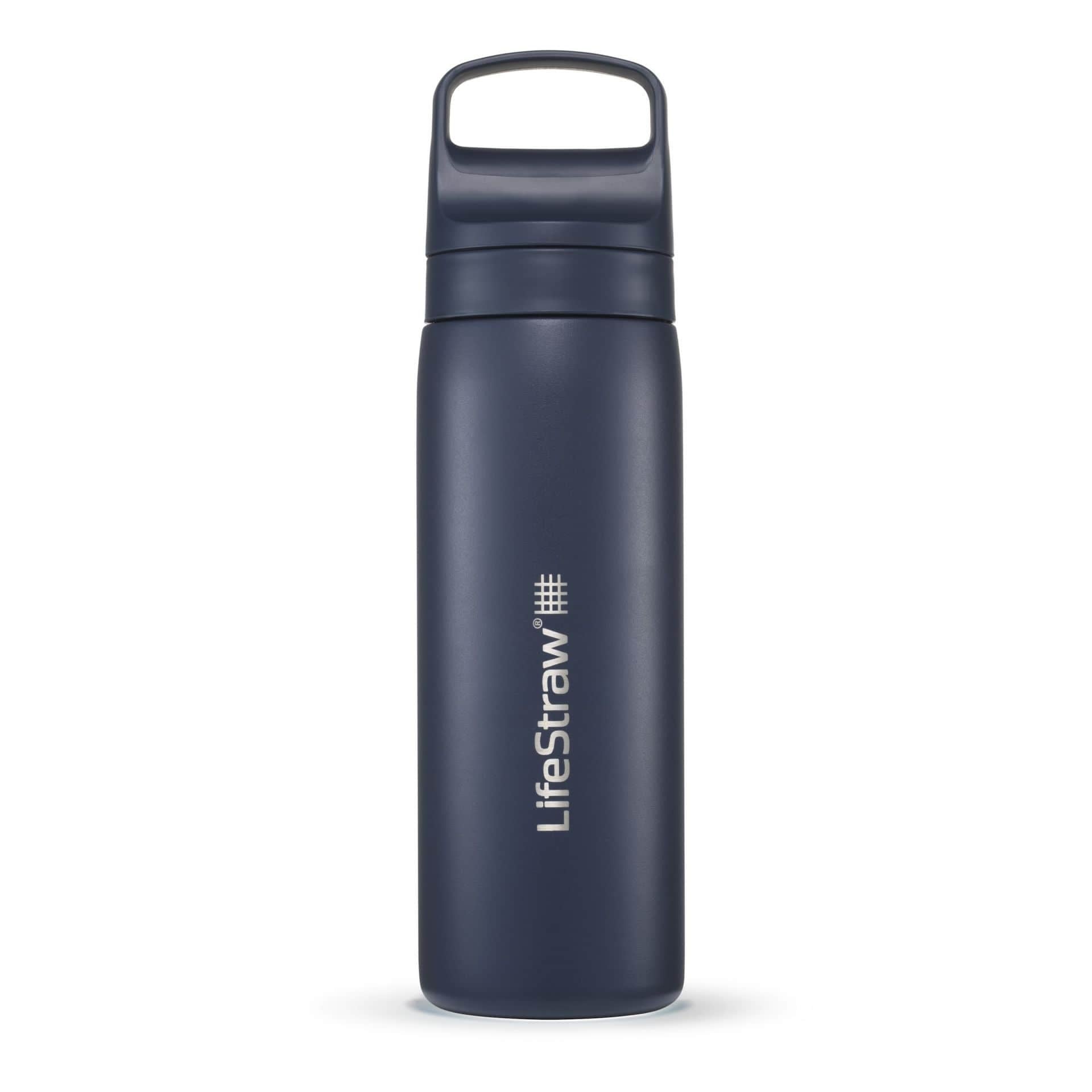 Ανοξείδωτο Παγούρι με Φίλτρο Νερού LifeStraw Go Steel 530ml Aegean Sea | www.lightgear.gr