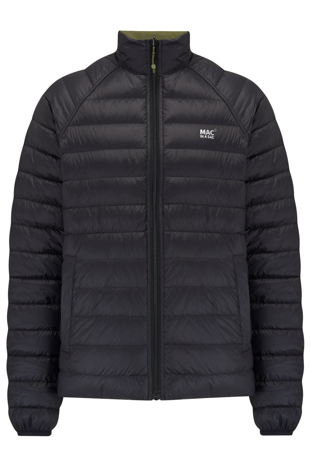 Ανδρικό Πουπουλένιο Μπουφάν Mac In A Sac Polar Reversible Χακί/Μαύρο | www.lightgear.gr