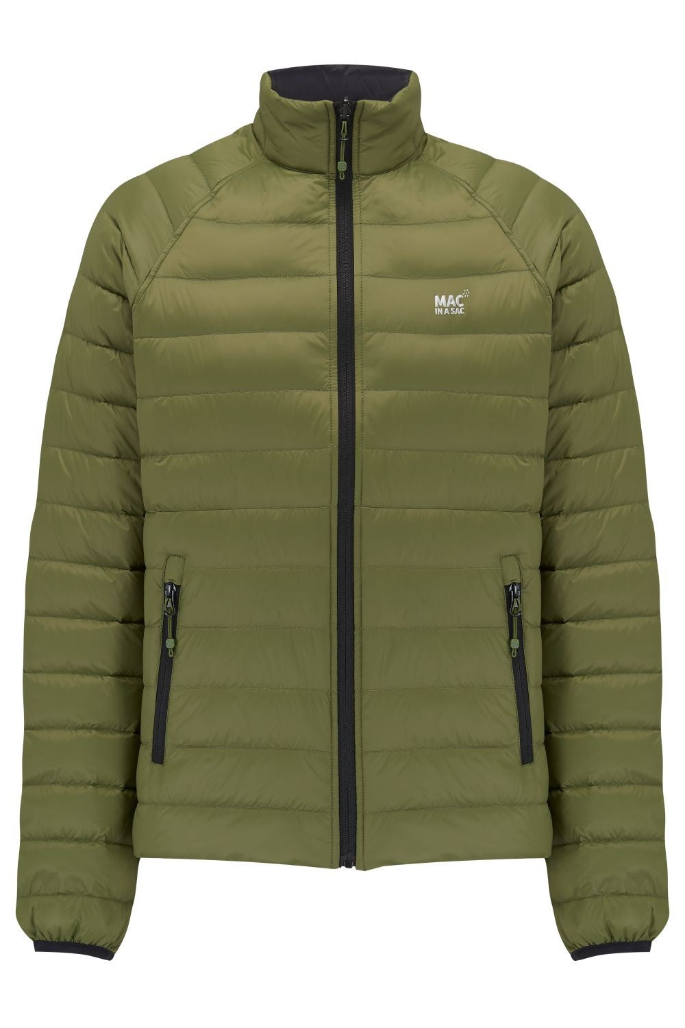 Ανδρικό Πουπουλένιο Μπουφάν Mac In A Sac Polar Reversible Χακί/Μαύρο | www.lightgear.gr