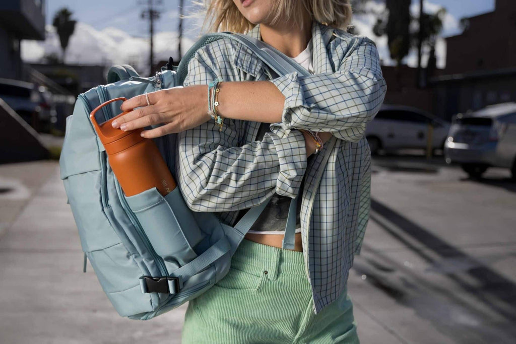 Ανοξείδωτο Παγούρι με Φίλτρο Νερού LifeStraw Go Steel 700ml Κyoto Οrange | www.lightgear.gr