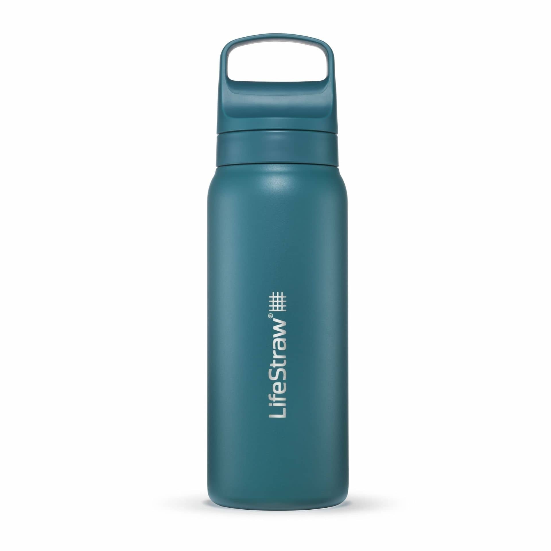 Ανοξείδωτο Παγούρι με Φίλτρο Νερού LifeStraw Go Steel 700ml Laguna Teal | www.lightgear.gr