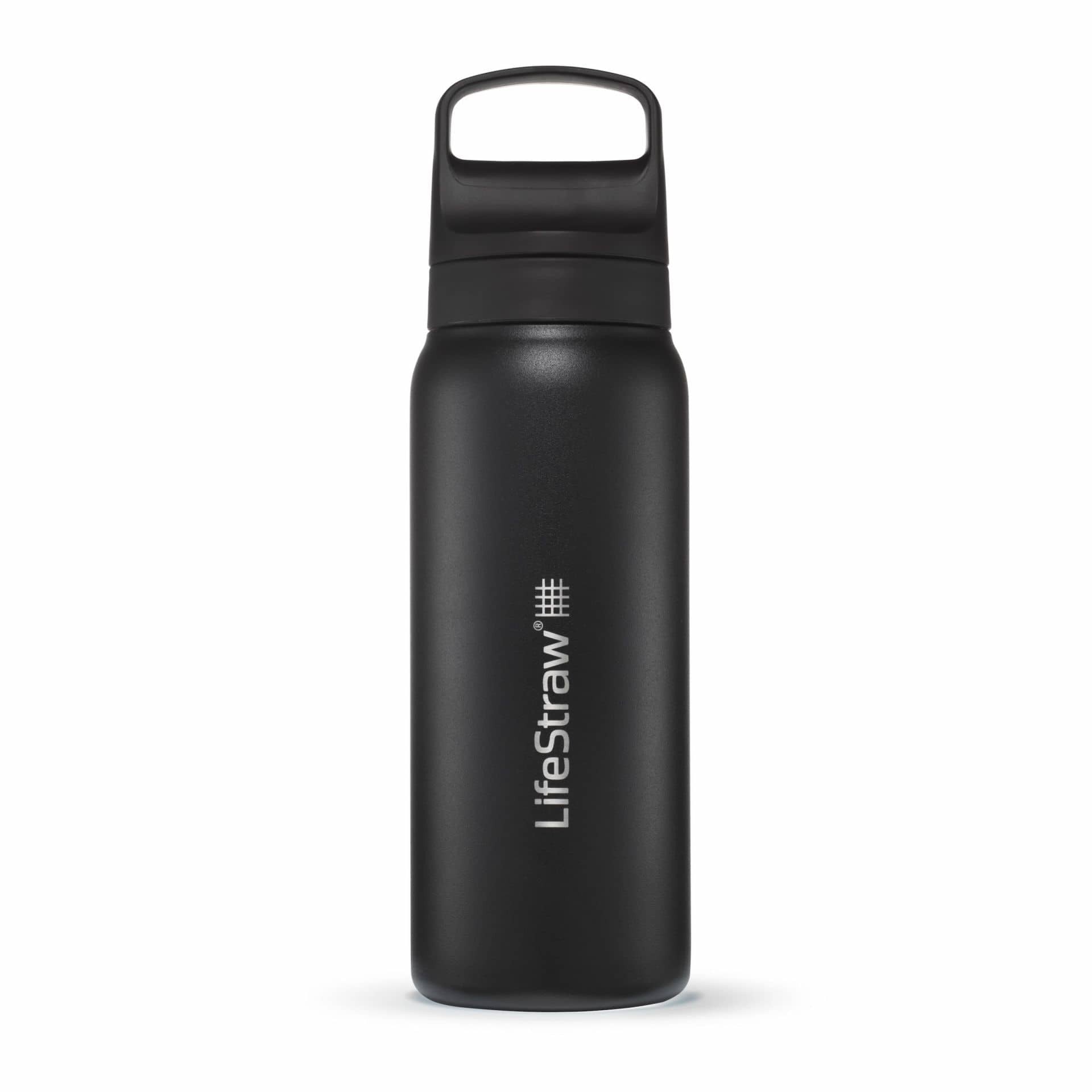 Ανοξείδωτο Παγούρι με Φίλτρο Νερού LifeStraw Go Steel 700ml Nordic Noir | www.lightgear.gr