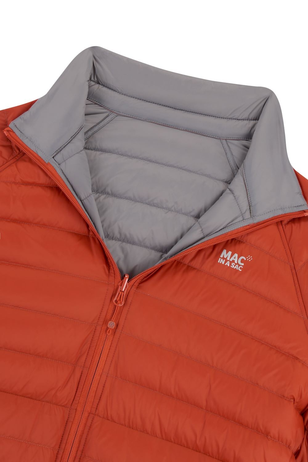 Ανδρικό Πουπουλένιο Μπουφάν Mac In A Sac Polar Reversible Πορτοκαλί/Γκρι | www.lightgear.gr
