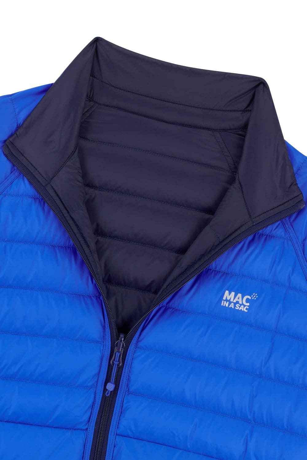 Ανδρικό Πουπουλένιο Μπουφάν Mac In A Sac Polar Reversible Σκούρο Μπλε/Γαλάζιο | www.lightgear.gr