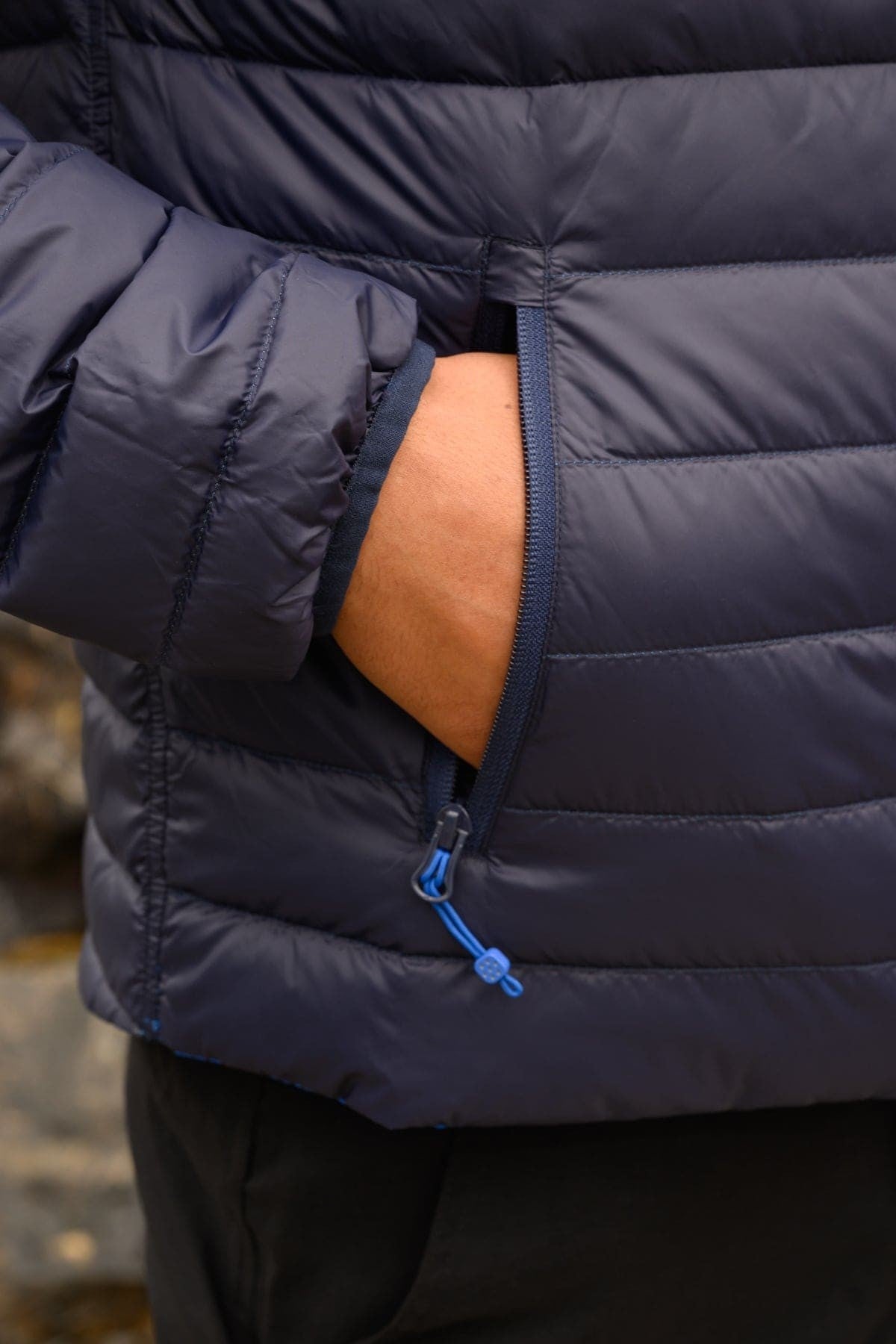 Ανδρικό Πουπουλένιο Μπουφάν Mac In A Sac Polar Reversible Σκούρο Μπλε/Γαλάζιο | www.lightgear.gr