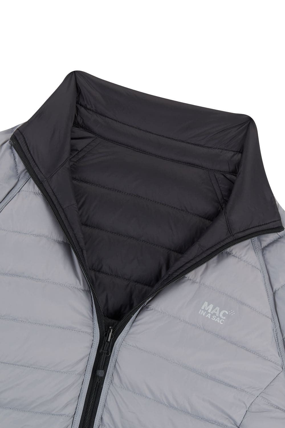 Γυναικείο Πουπουλένιο Μπουφάν Mac In A Sac Reversible Μαύρο/Γκρι | www.lightgear.gr