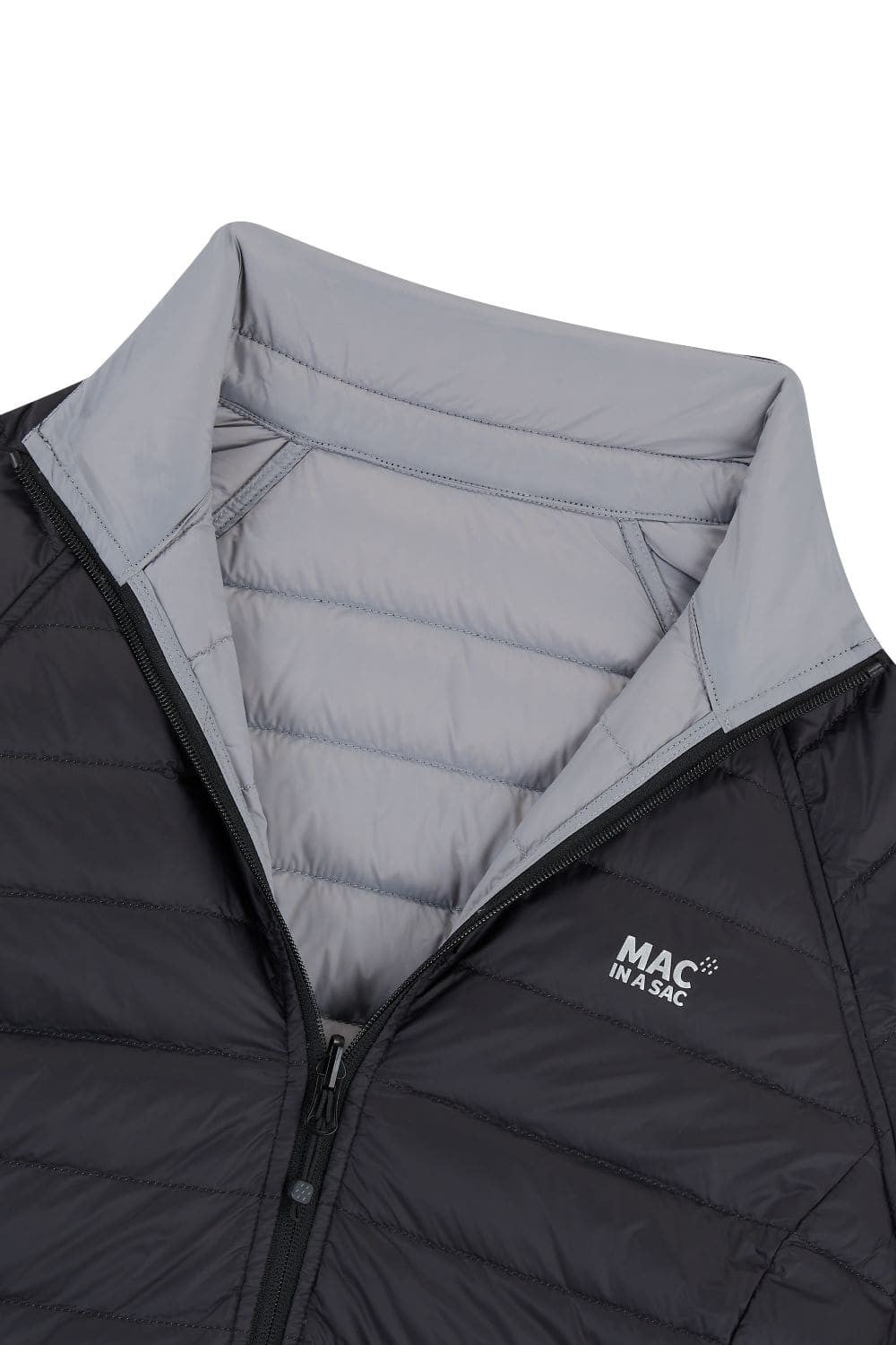 Γυναικείο Πουπουλένιο Μπουφάν Mac In A Sac Reversible Μαύρο/Γκρι | www.lightgear.gr