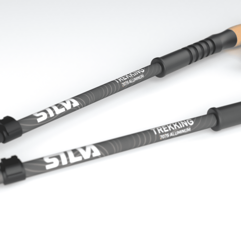 Μπατόν Πεζοπορίας Silva Cork 2τεμ | www.lightgear.gr