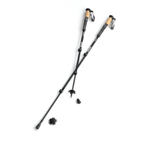 Μπατόν Πεζοπορίας Carbon Silva 2τεμ | www.lightgear.gr