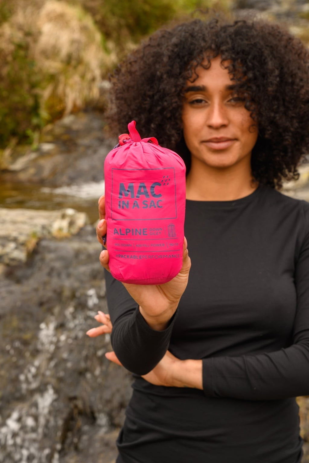 Γυναικείο Πουπουλένιο Γιλέκο Mac In A Sac Alpine Φούξια | www.lightgear.gr
