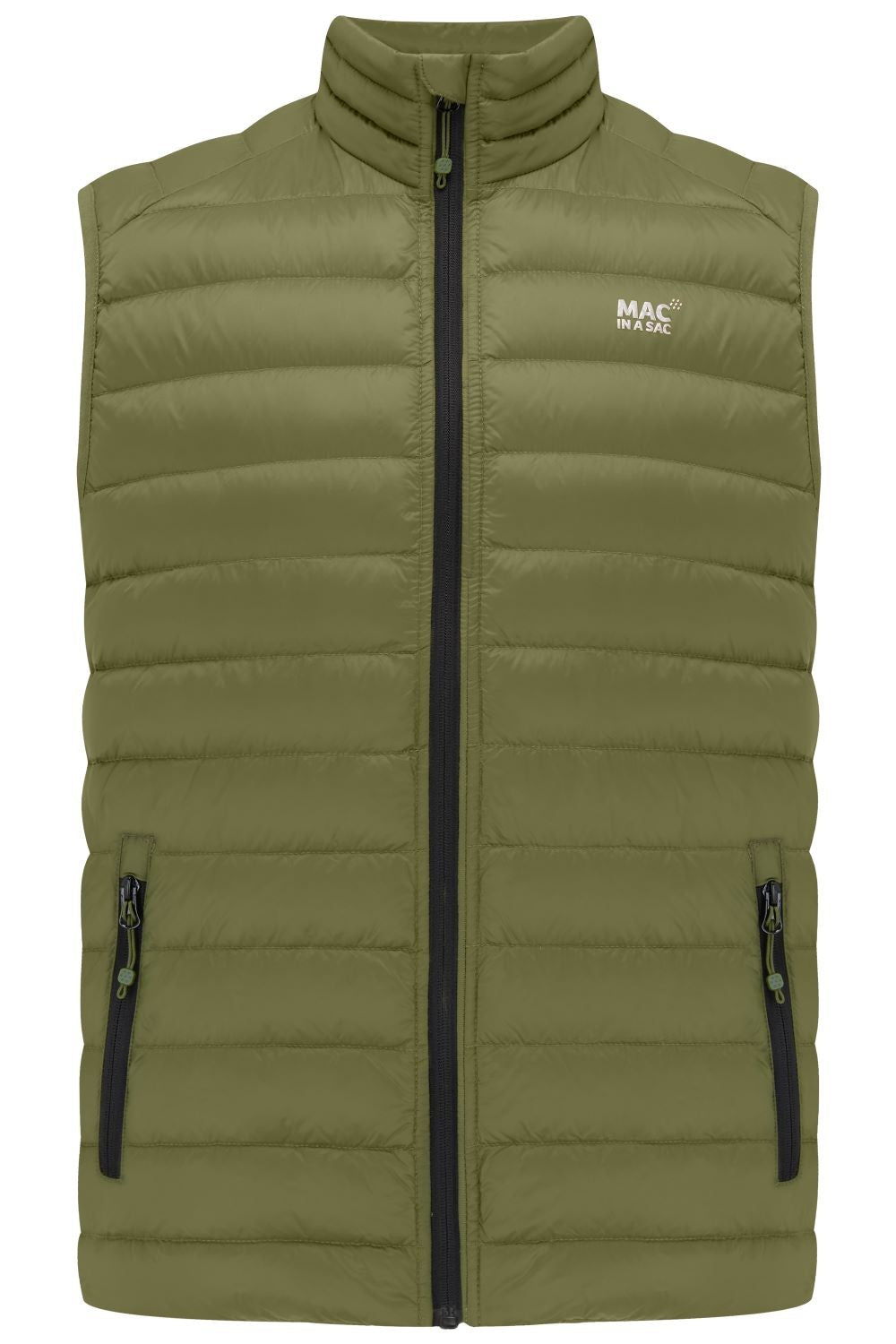 Ανδρικό Πουπουλένιο Γιλέκο Mac In A Sac Alpine Χακί | www.lightgear.gr