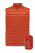 Ανδρικό Πουπουλένιο Γιλέκο Mac In A Sac Alpine Πορτοκαλί | www.lightgear.gr