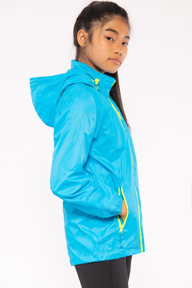 Αδιάβροχο Mac In A Sac Origin Για Παιδιά Neon Μπλε | www.lightgear.gr