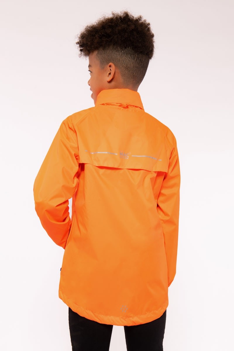 Αδιάβροχο Mac In A Sac Origin Για Παιδιά Neon Πορτοκαλί | www.lightgear.gr