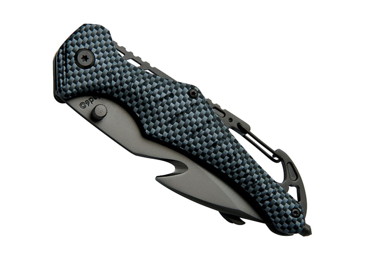 Διασωστικό Μαχαίρι Baladeo Emergency Carbon | www.lightgear.gr