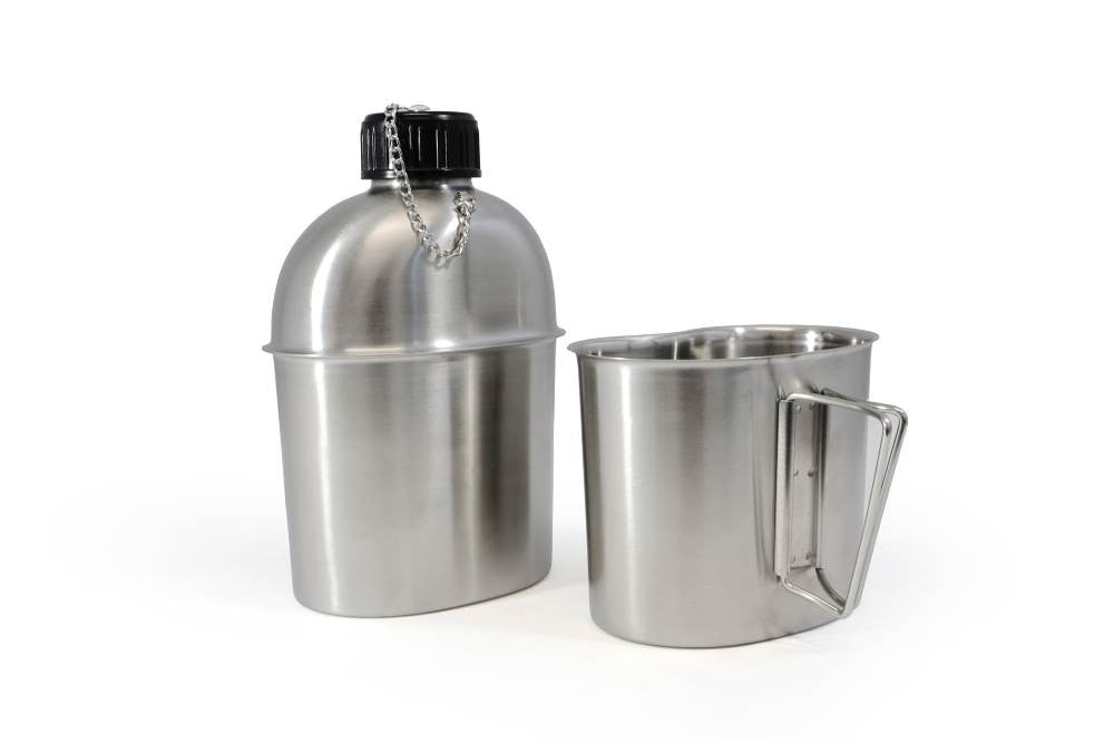Ανοξείδωτο Παγούρι & Κούπα Origin Outdoors Canteen 1,2lt+0,8lt | www.lightgear.gr