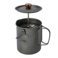 Καφετιέρα Τσαγιέρα Τιτανίου 3 σε 1 750ml | www.lightgear.gr
