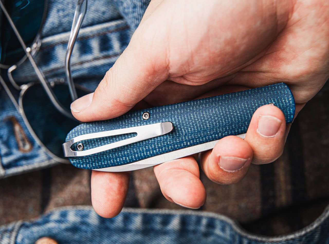 Μαχαίρι Boker Solingen Coffin Denim Micarta | www.lightgear.gr