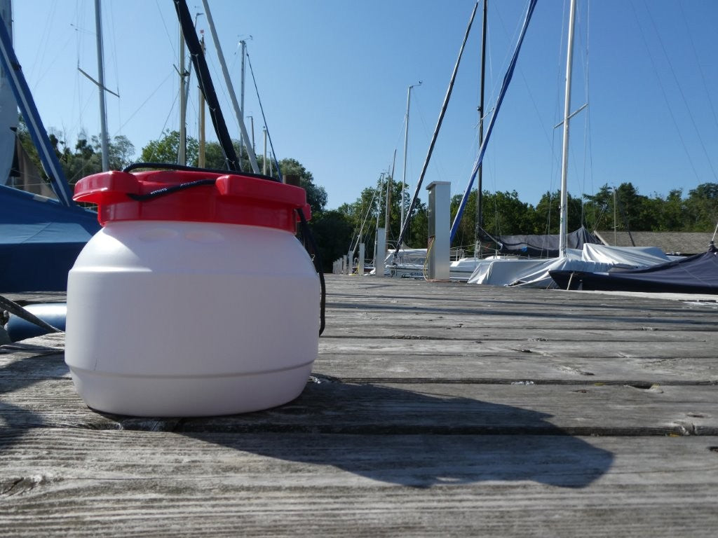 Πλαστικό Βαρέλι με Φαρδύ Στόμιο Basic Nature 3,6lt | www.lightgear.gr