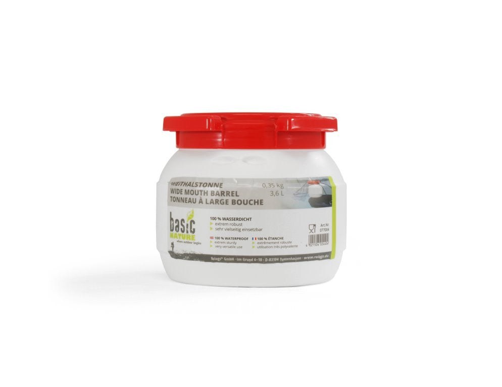 Πλαστικό Βαρέλι με Φαρδύ Στόμιο Basic Nature 3,6lt | www.lightgear.gr