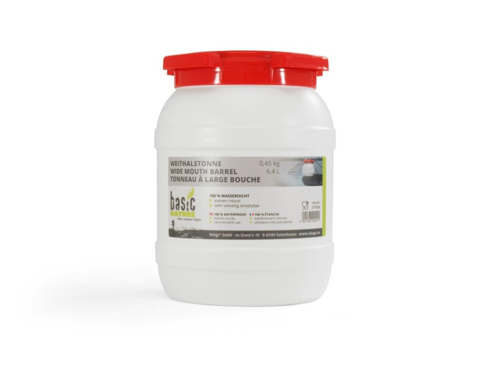 Πλαστικό Βαρέλι με Φαρδύ Στόμιο Basic Nature 6,4lt | www.lightgear.gr