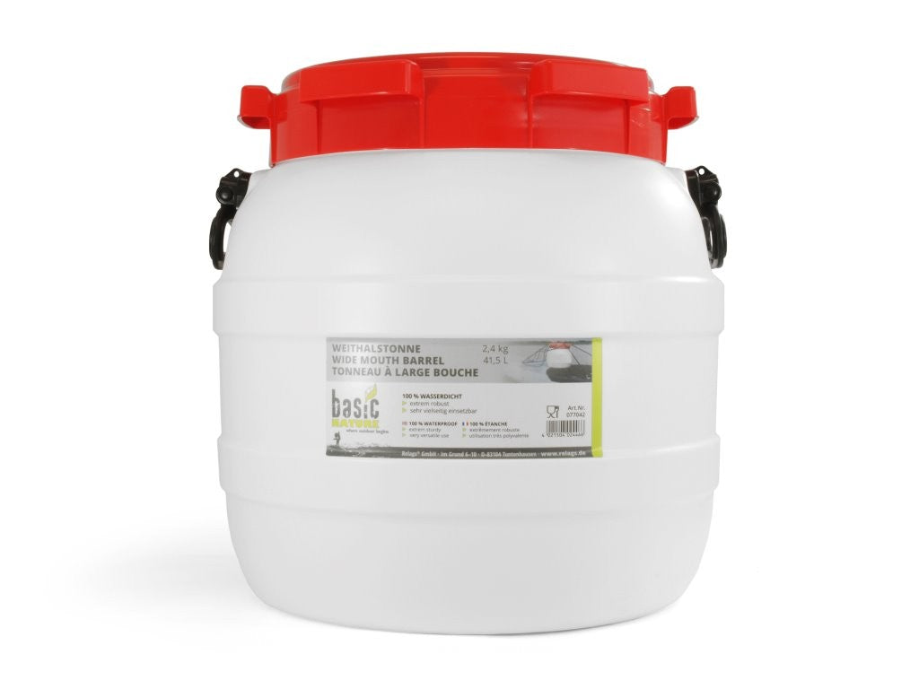 Πλαστικό Βαρέλι με Φαρδύ Στόμιο Basic Nature 41,5lt | www.lightgear.gr